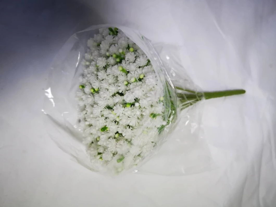 Wedding Flowers Artificial Gypsophila Flower White Baby Breath Bouquet
