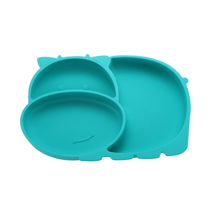 Baby Silicone Suction Placemat Plate Kids Tableware Placemat Silicone Baby Plates
