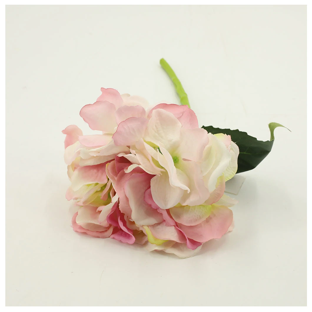 Hydrangea Single Stem Silk Flowers Personalized Gifts Decoration Dy13-8