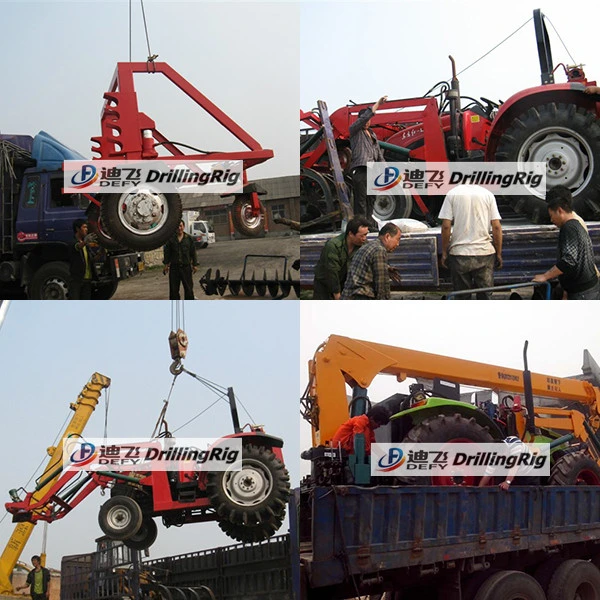 Dft-A85 Power Pole Auger Piling Rig / Piling Machine