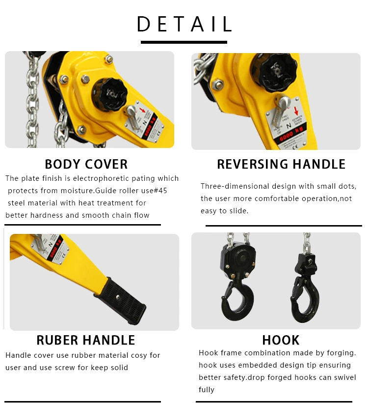 Hot Sale Lifting Lever Block Lever Hoist