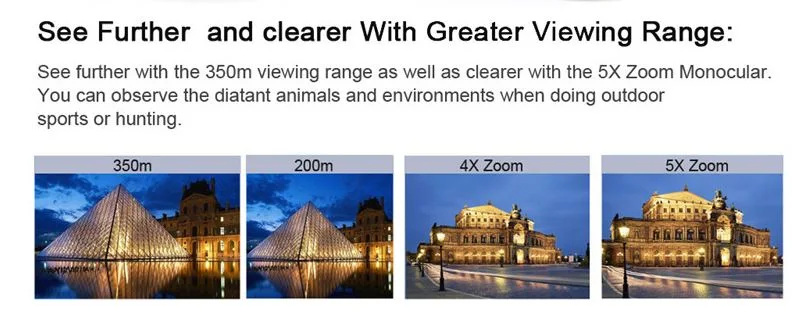 Hunting Infrared Digital Telescope Monocular Night Vision