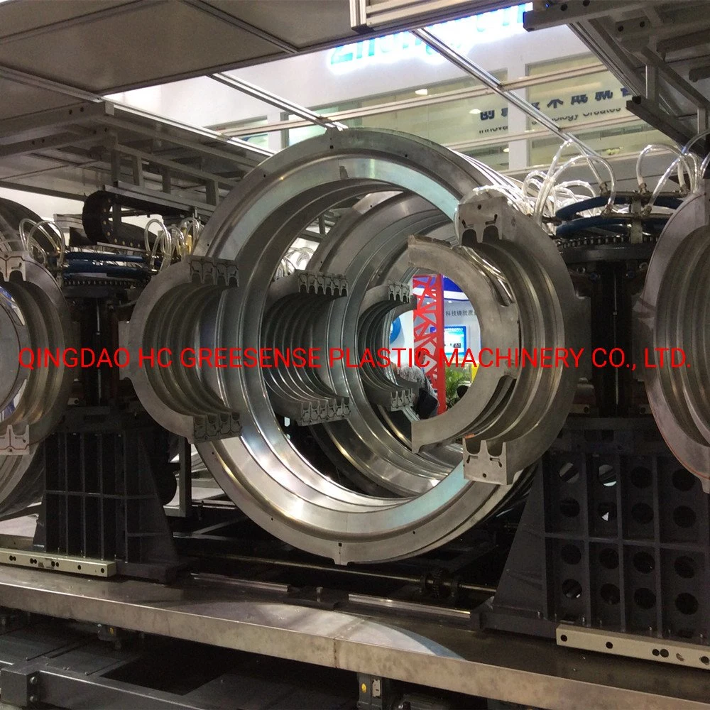 HDPE Air Cooling Plastic Dwc Pipe Extrusion Line/Double Wall Corrugated Pipe Extruder