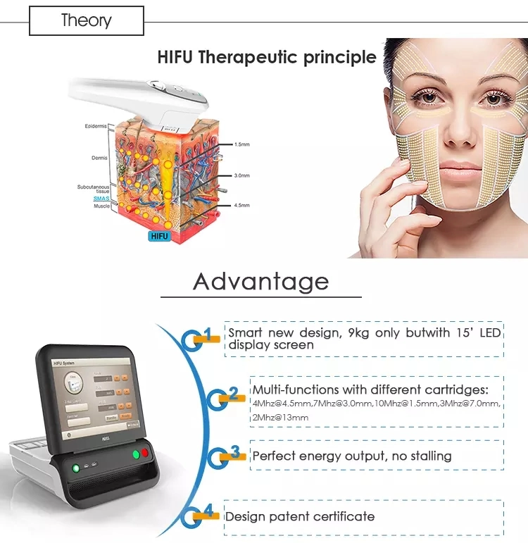 Facial Lifting Face Lifting Hifu Machine Factory Beauty Machine