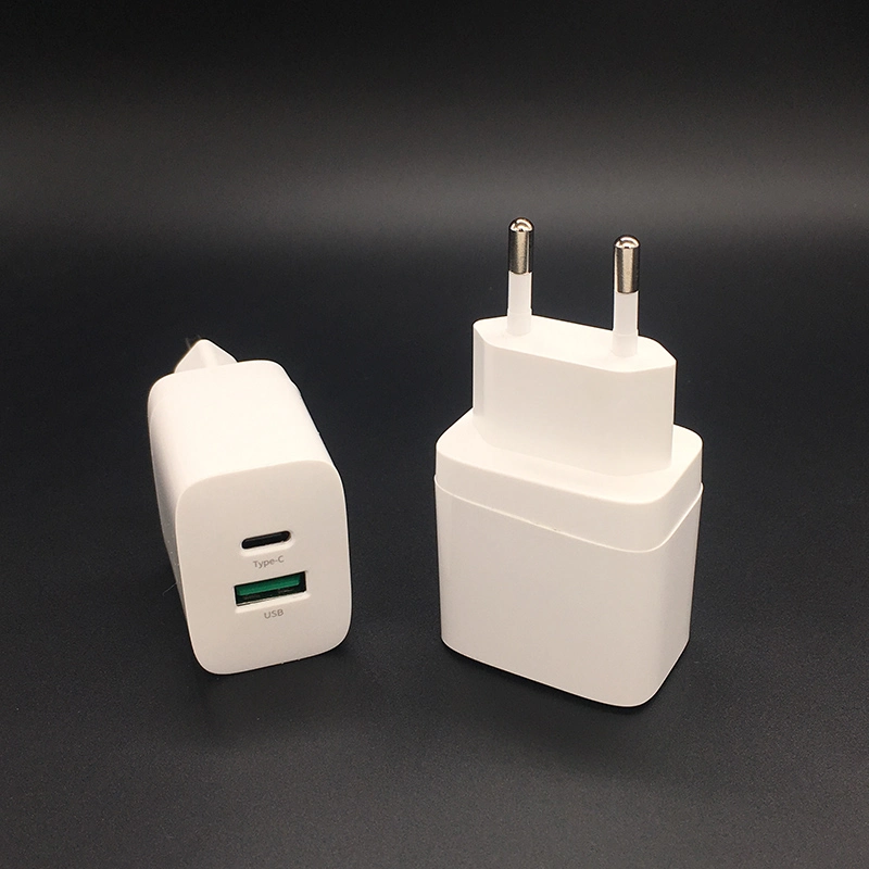 OEM Logo Mobile Accessories Fast Quick Charger EU Plug USB Charger for iPhone and Android