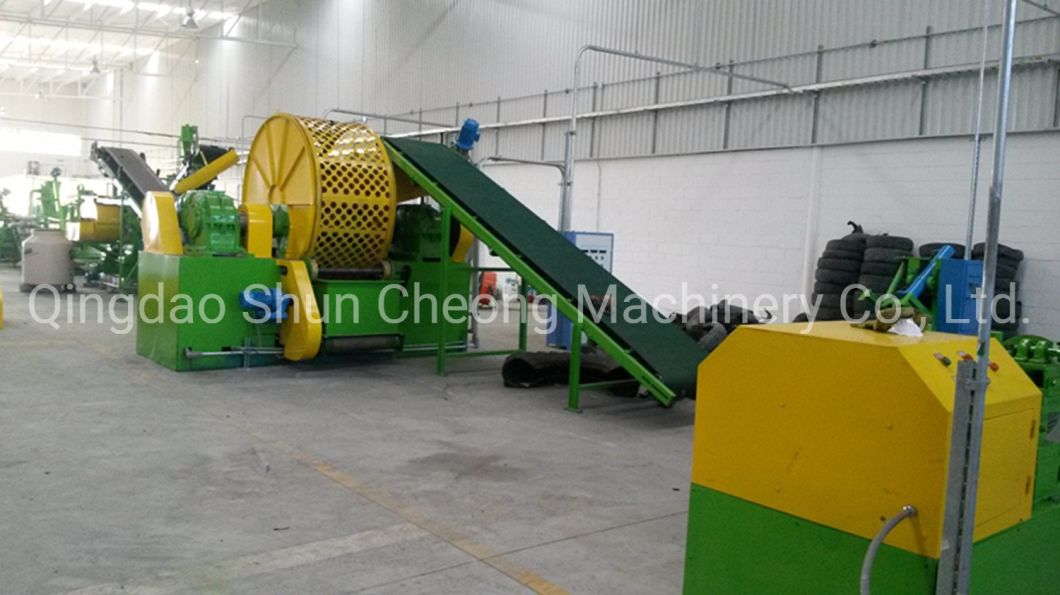 Tire Cutting Machine, Tire Shredding Machine, Tire Shredder