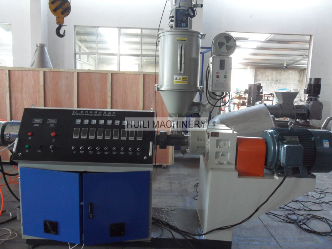 Cable Pipe Electric Wire Conduit Corrugated Hose Producing Machine Double Wall Corrugated Pipe Plastic Pipemaking Machine