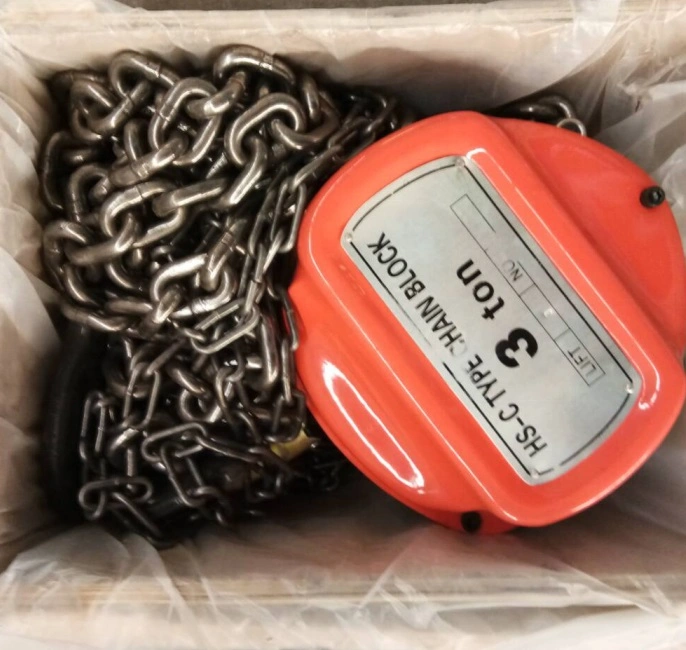 Hsc Type 1ton 6 Meter Chain Block Chain Hoist