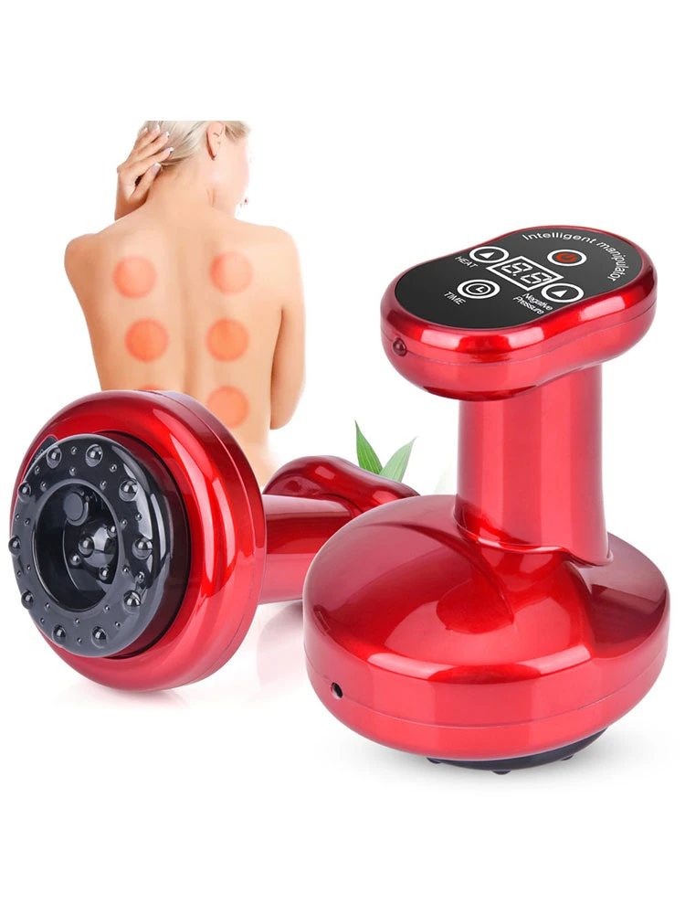 Electric Cupping Massage Guasha Suction Scraping Massager Body Device Negative Pressure Meridian Dredge Body Slim Physiotherapy