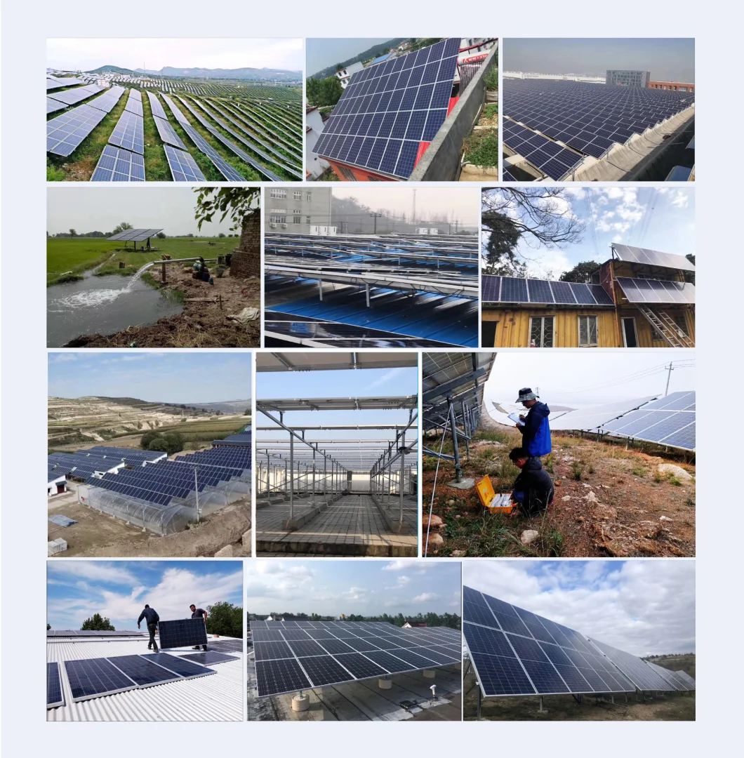 23kw Solar Energy System of Solar Mounting Brackets Structure