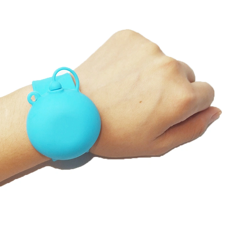 Silicone Hand Sanitizer Slap on Sanitizer Bracelets Custom Logonti Hand Wristband Automatic Silicone Bracelet Hand Sanitizer