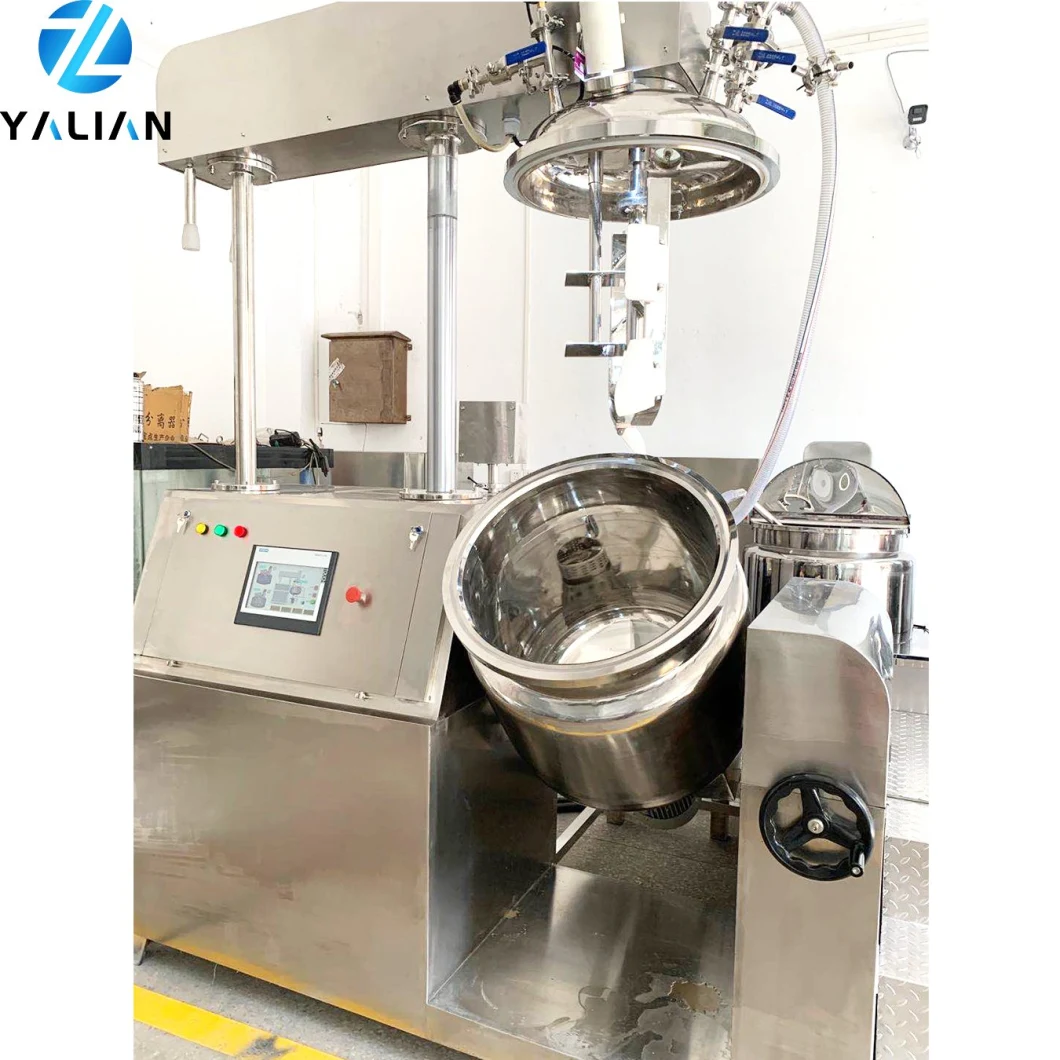 Cosmetic Body Cream Mixing Mixer Making Price Vacuum Emulsifying Cream Machine Price