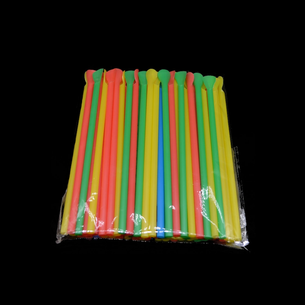 Biodegradable Disposable Eco-Friendly PLA Plastic Spoon Drinking Straws