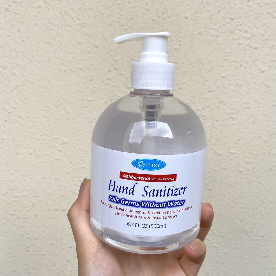 Private Label 100ml Alcohol Waterless Antibacterial Disinfectant Hand Sanitizer Gel