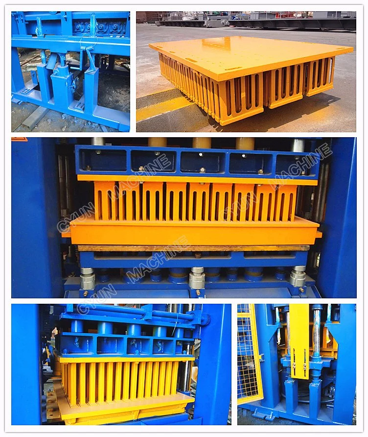 Qt10-15 Automatic Hydraulic Fly Ash Concrete Cement Brick Block Making Machine Price