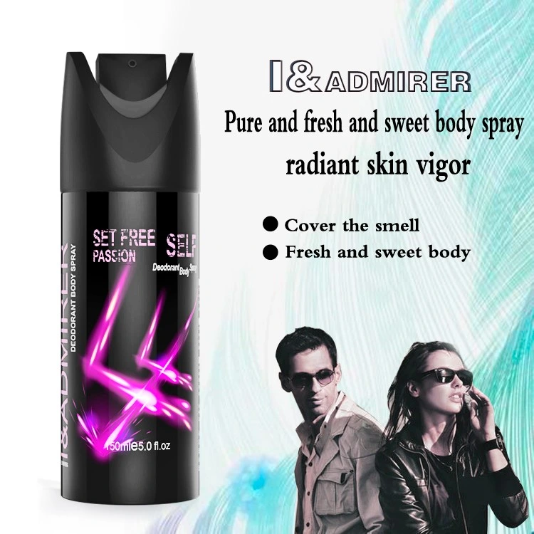 I & Admirer Cosmetics 150ml Fashion Perfume Cosmetics Antiperspirant Body Spray