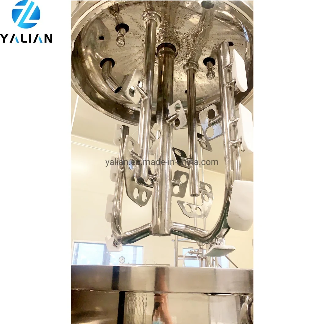 Cosmetic Body Cream Mixing Mixer Making Price Vacuum Emulsifying Cream Machine Price