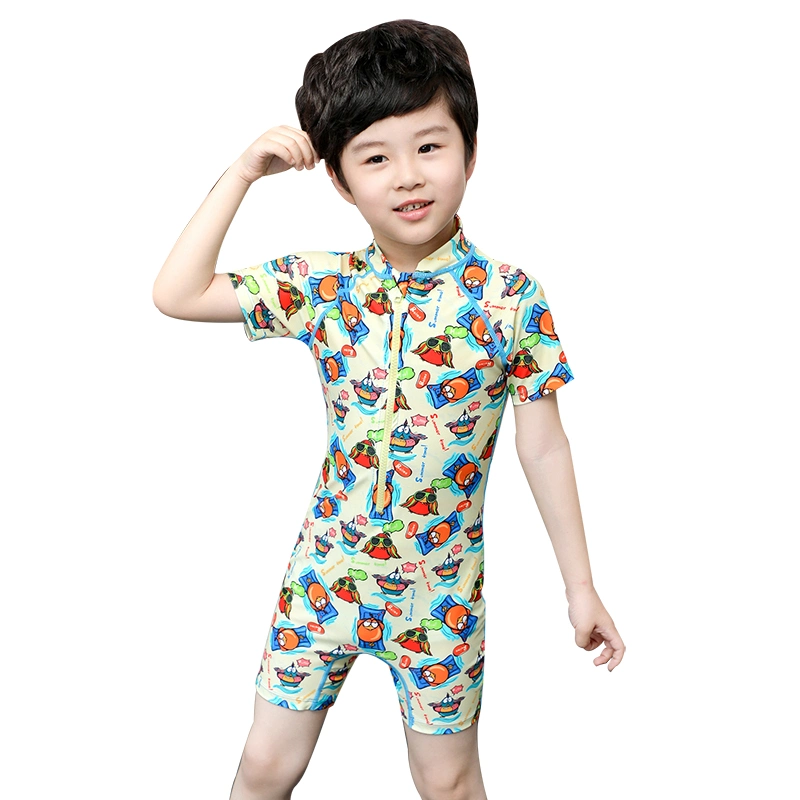 Digital Printing Kids Sbart One Piece Swimsuit