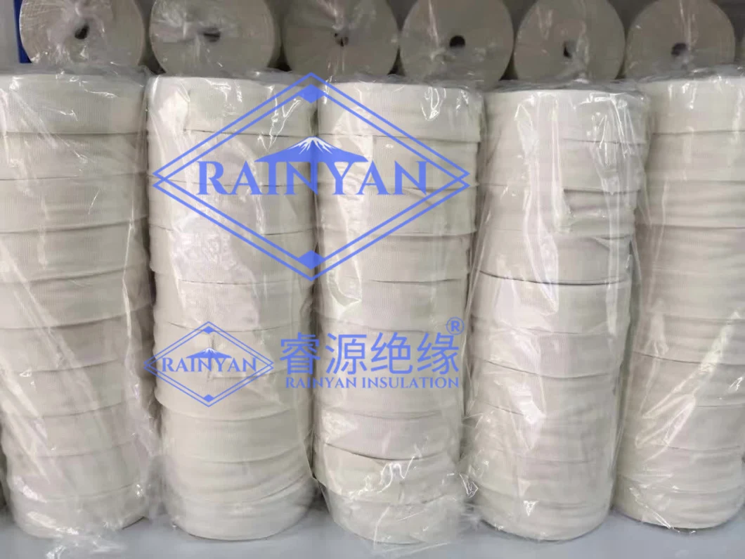 Cost-Effective Electrical Insulation Woven Cotton Twill Tape Cotton Fabric Elastic Insulating Tape for Motor