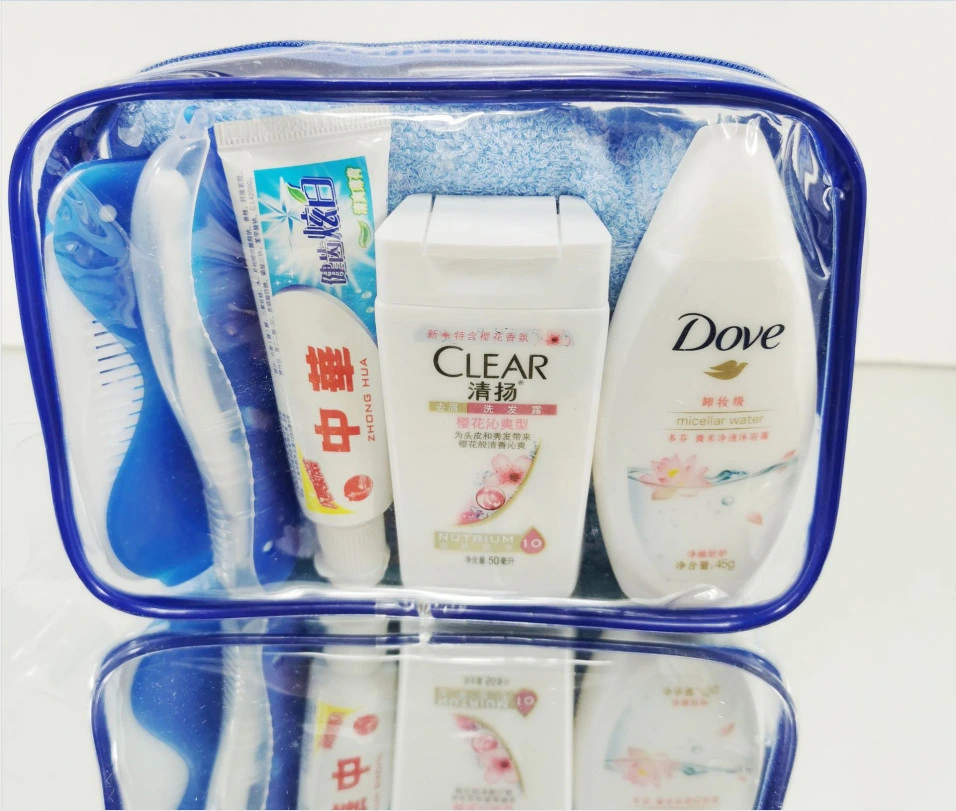 Hotel Bath Supplies Portable Travel Sample Set Shampoo Hair Care Hair Bath Toothpaste Toothbrush Set