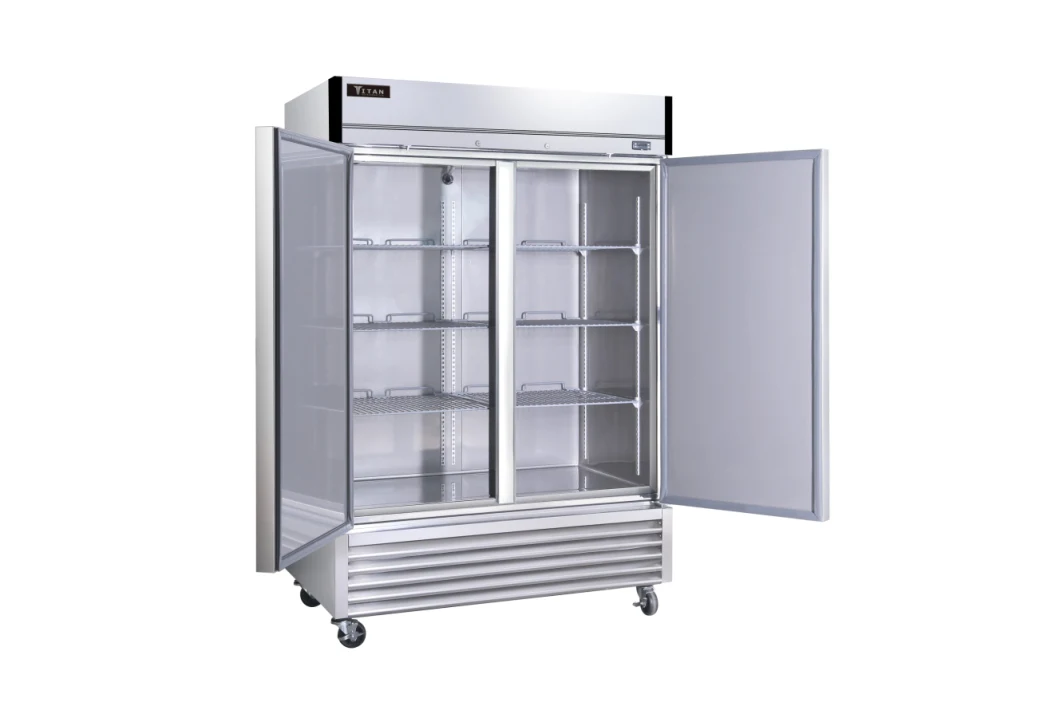 Upright Freezer Ice Cream Display Fridge for Sale Freezer Doors Refrigerator