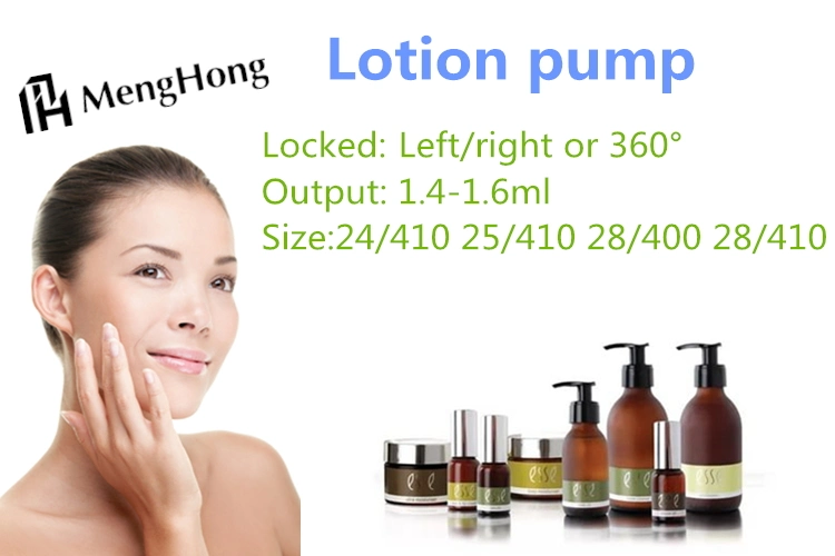 Plastic Purple Lotion Pump for Shampoo/Bath Cream Bottles