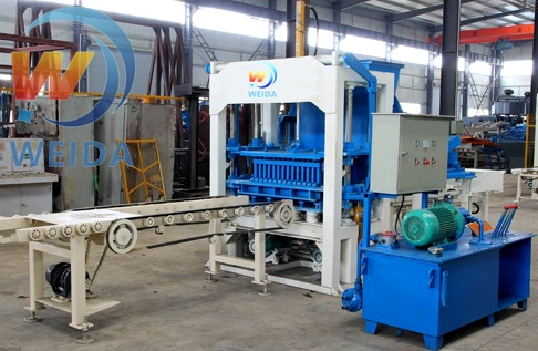 Full Automatic Hydraulic Red Soil Qtc7-10 Super Kenya Soil Cement Interlocking Brick Making Machine