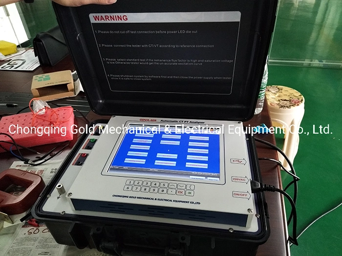 Gold CT PT Analyzer / CT PT Comprehensive Test Equipment