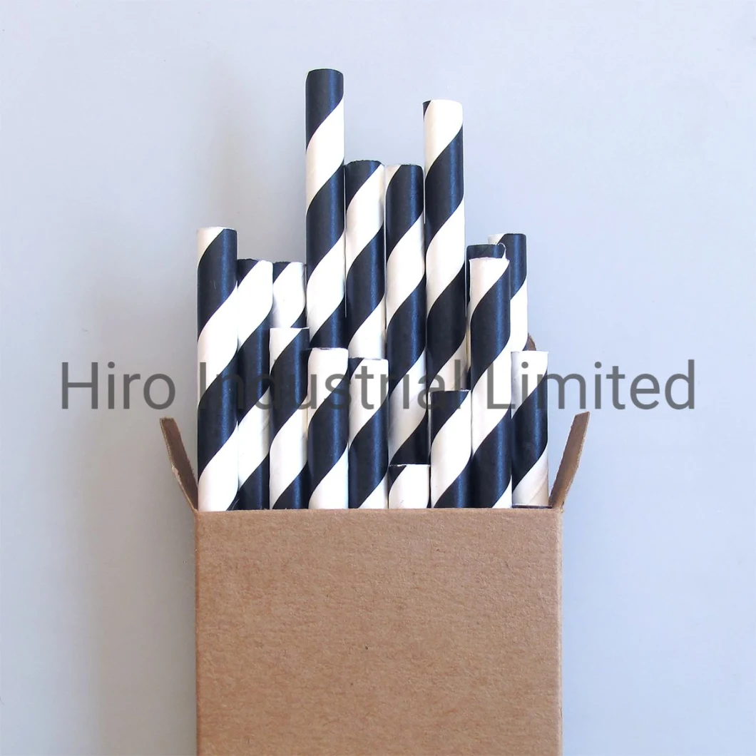 100/200/300/Bulk Packed Paper Straw-Biodegradable FDA Approved