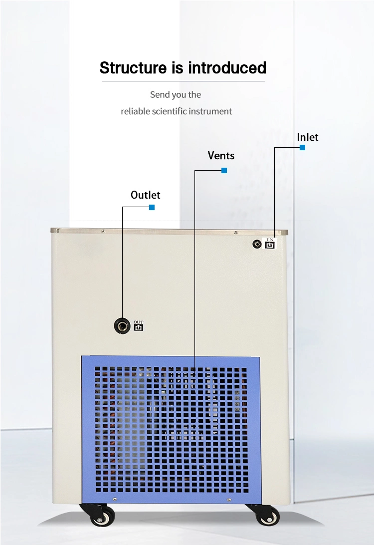 Low Temperature Refrigerated Liquid Circulating Pump Cooling Chiller