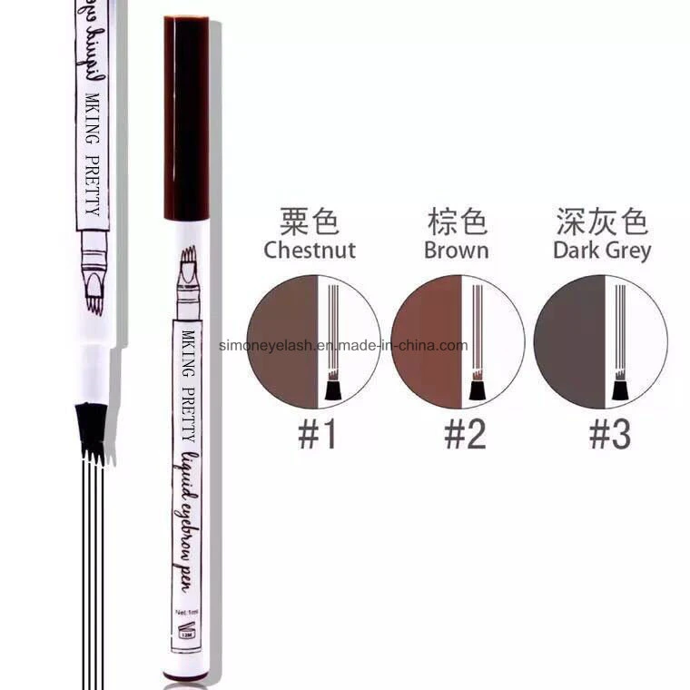 4 Colors Eyebrow Pencil Liquid Eye Liner Pencil