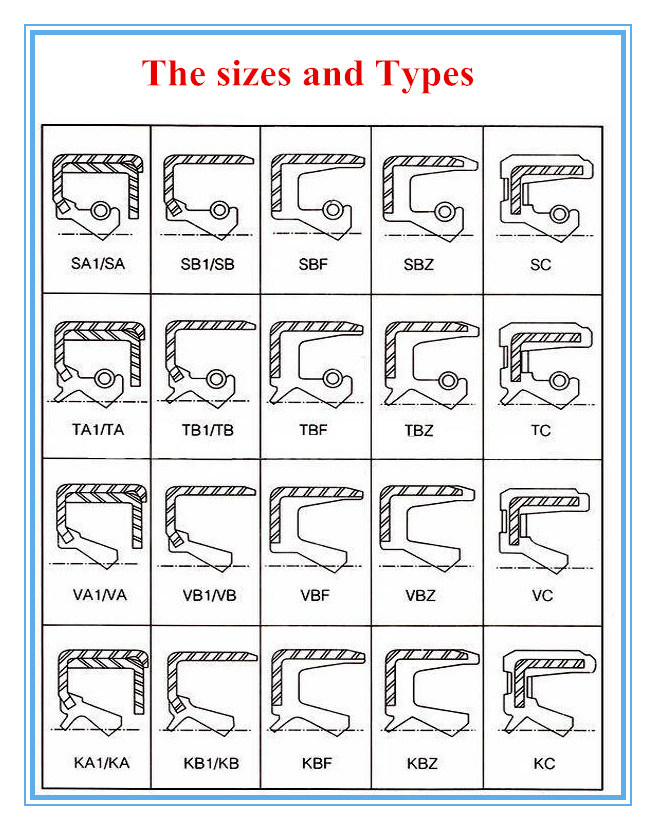 Power Steering Oil Seal, Viton Oil Seal, Double Lip Oil Seal