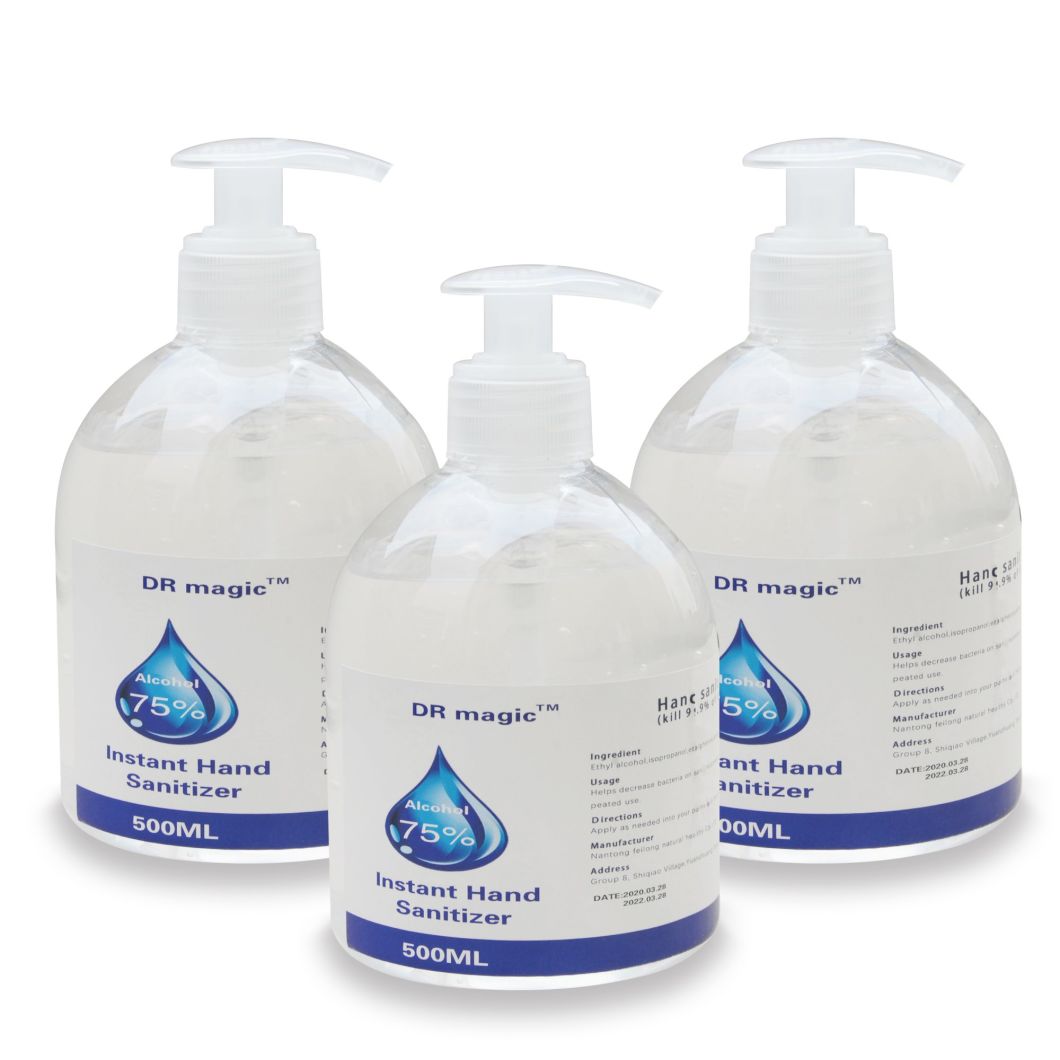 Bactericidal Gel/Alcohol Free Hand Gel/Hand Sanitizer