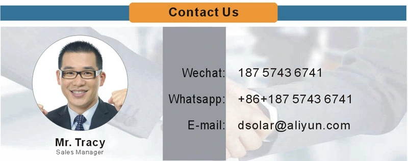 Dsola Newest Arrival High Heat Resistance Amorphous Silicon Solar Cell