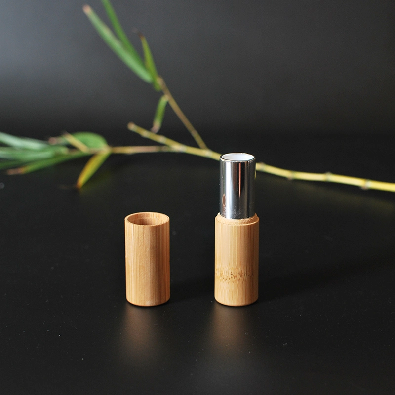 Empty Bamboo Lipstick Tube, Custom Lip Gloss Tubes