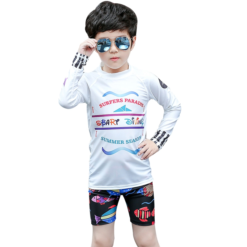 Digital Printing Kids Sbart One Piece Swimsuit