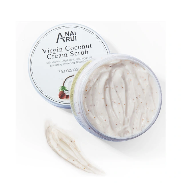 Hot Fast Delivery Beauty Product Argan Oil Exfoliating Face Scrub Cream Whitening Facial Scrub Cream