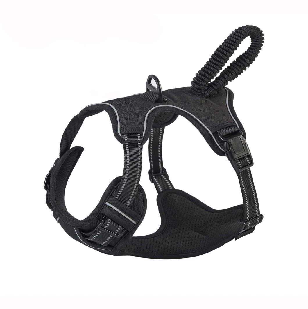 Reflective Safety Adjustable No-Pull Pet Dog Harness Oxford Soft Vest