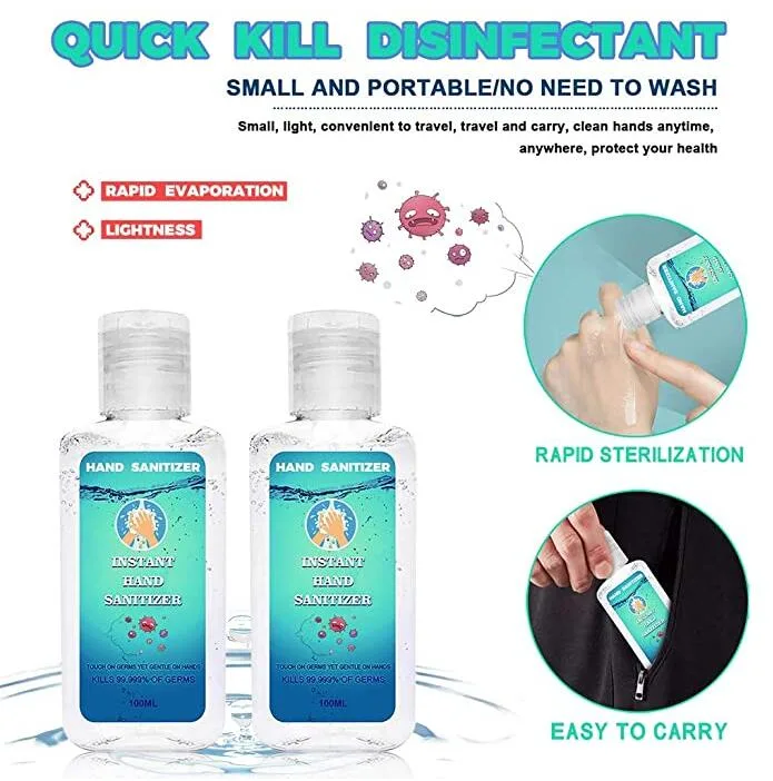 300ml Hand Gel Portable Washless Cleaning Gentle Moisturizing Hand Sanitizer Gel