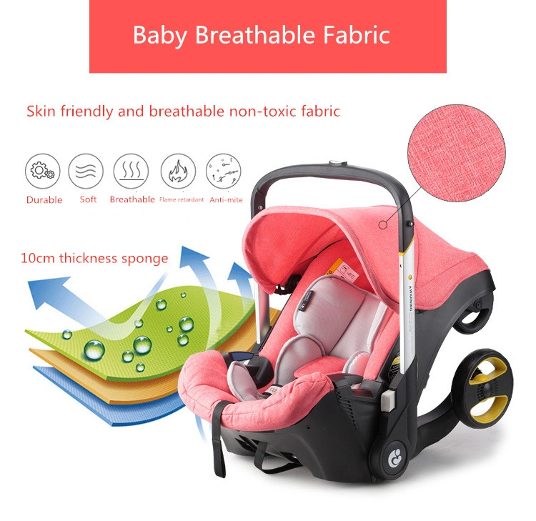 Foldable Infant Carrier, Baby Safety Seat, Multifunctional Baby Stroller