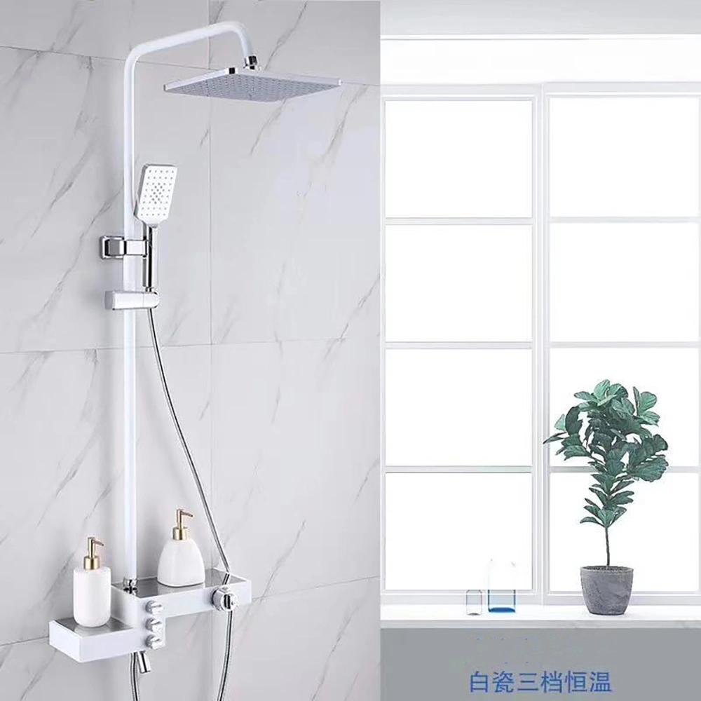 German Style Waterfall Wall Mount Bath Conceal Mixer Hidden Shower Set