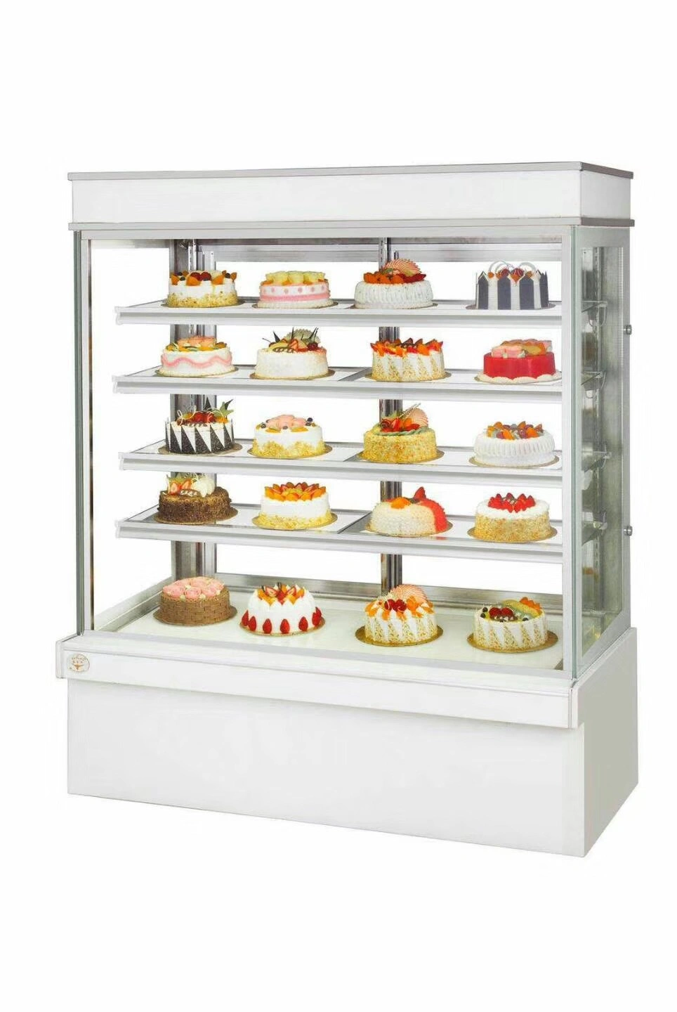 Cake Showcase Display Refrigerator Cold Food Bars Counter Cake Chiller Table Top Cake Chiller Display