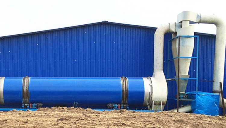 Large Capacity Coco Peat Roller Dryer Machine