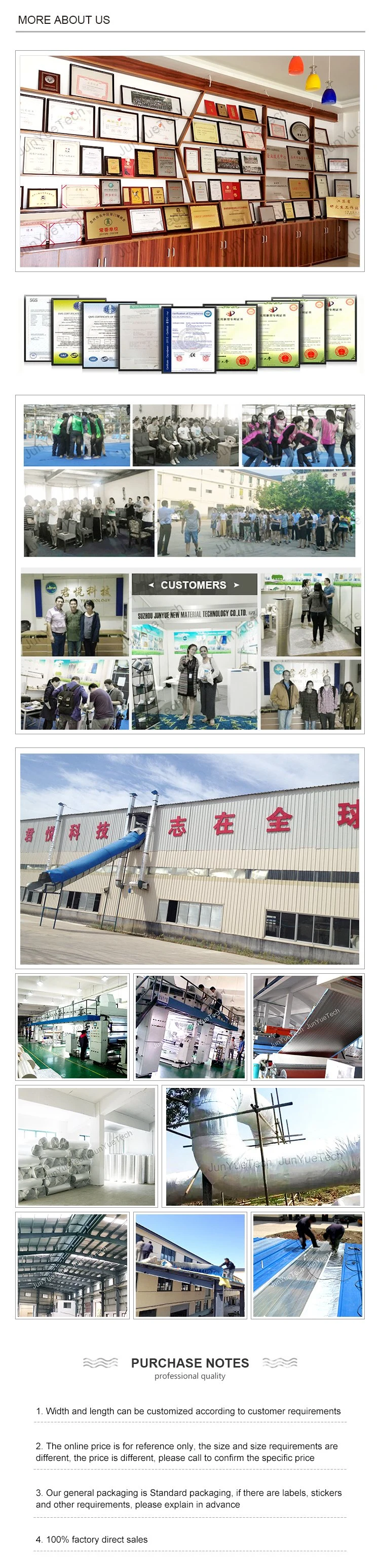 Aluminum Foil Backed EPE Foam Insulation EPE Foam Foil Insulation for Roof Insulation