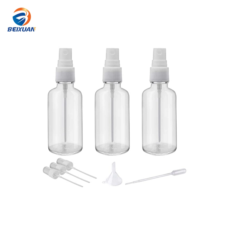 50ml 60ml Hand Sanitizer Spray Plastic Disposable Hand Lotion Bottles