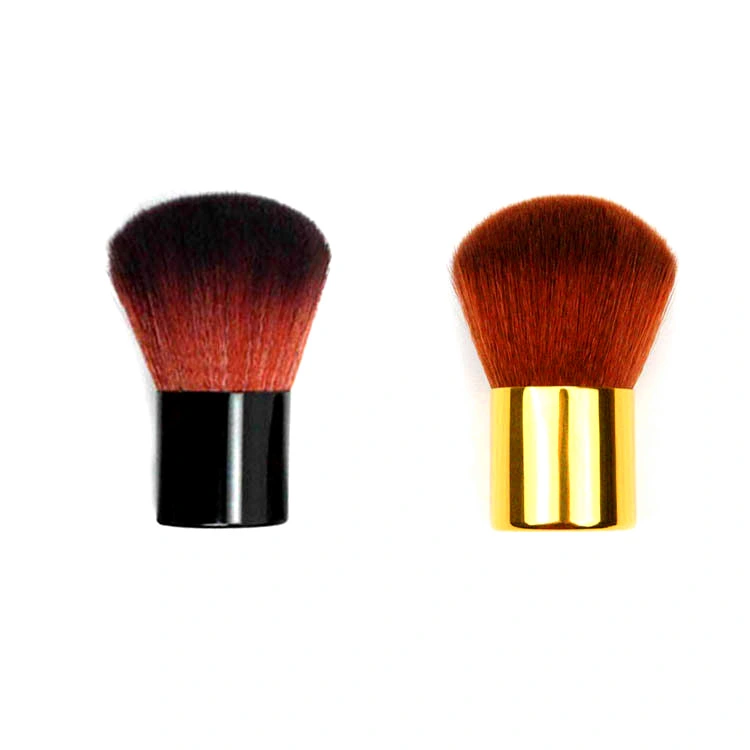 Kabuki Face Brush Foundation Brush for Powder Mineral Foundation Blending Blush Buffing Makeup Brush with Protective Case