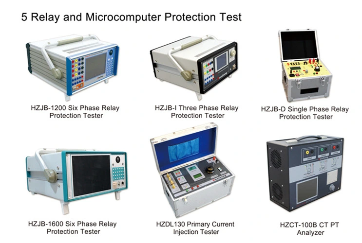 Hv Electrical Test Instruments Portable DC Circuit Breaker Test Set