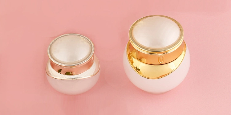 10g 20g 50g 30ml 50ml 100ml Luxury Acrylic Cream Jar and Bottle Set for Skin Care