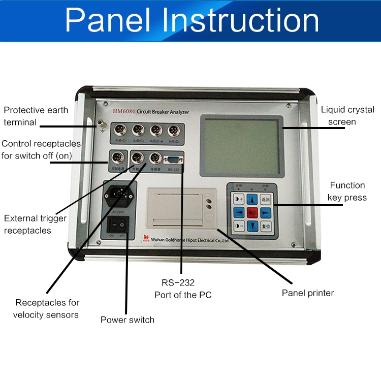 High Circuit Breaker Test Machine Circuit Bresker Tester Characteristic Analyser