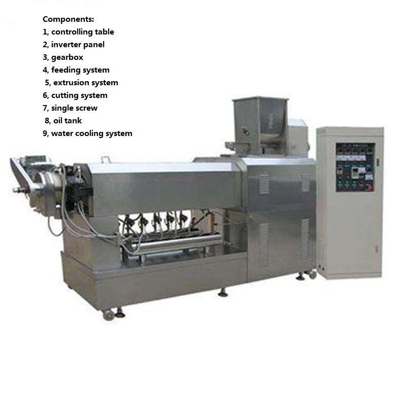 Fully Automatic Drink Straw Rice Flour Straw Making Pasta Noodle Making Machine